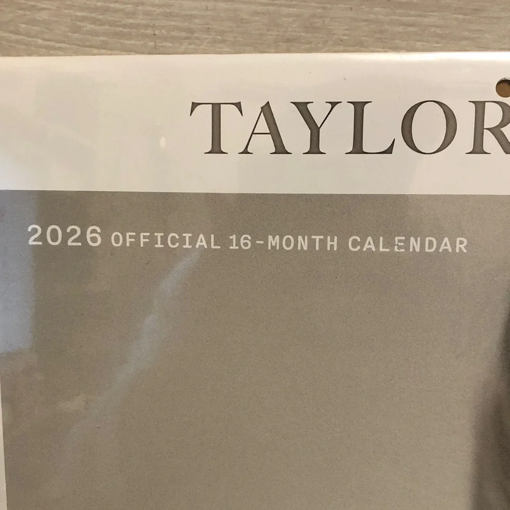 Taylor Swift 2026 Calendar NEW SEALED
